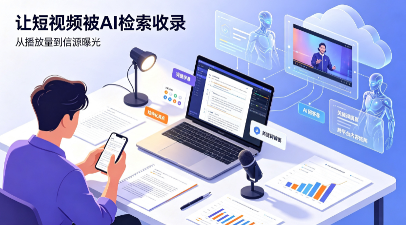措美县短视频创作者新必修课：吃透 GEO 优化，让抖音内容被豆包、DeepSeek、元宝智能体收录